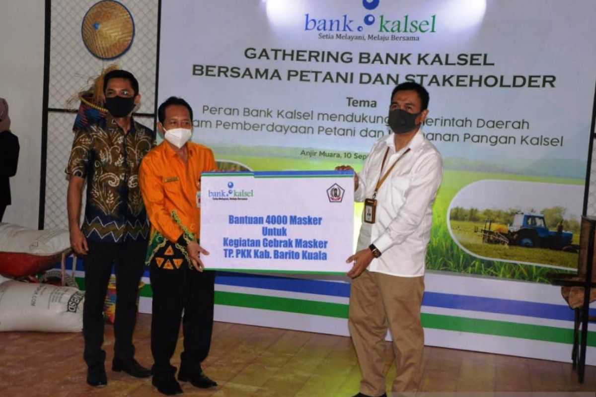 Bank Kalsel gelar gathering bersama petani Batola