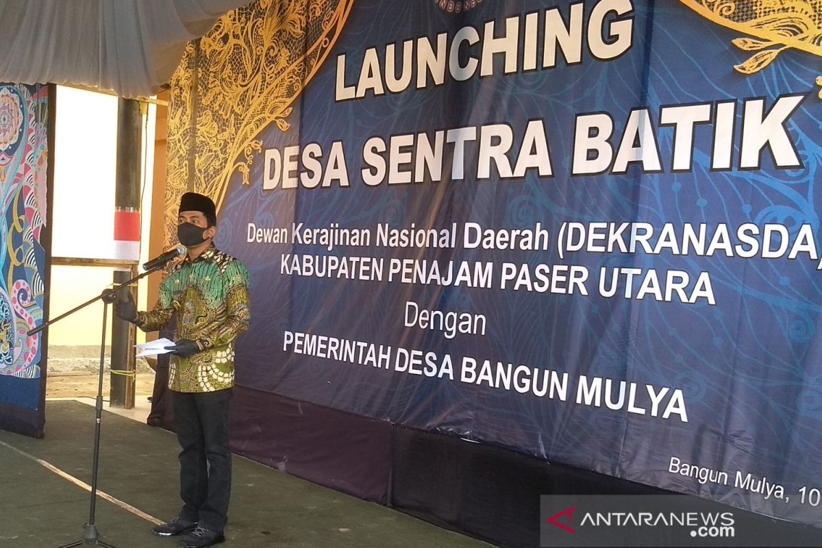 Bupati Penajam Paser Utara luncurkan desa sentra batik