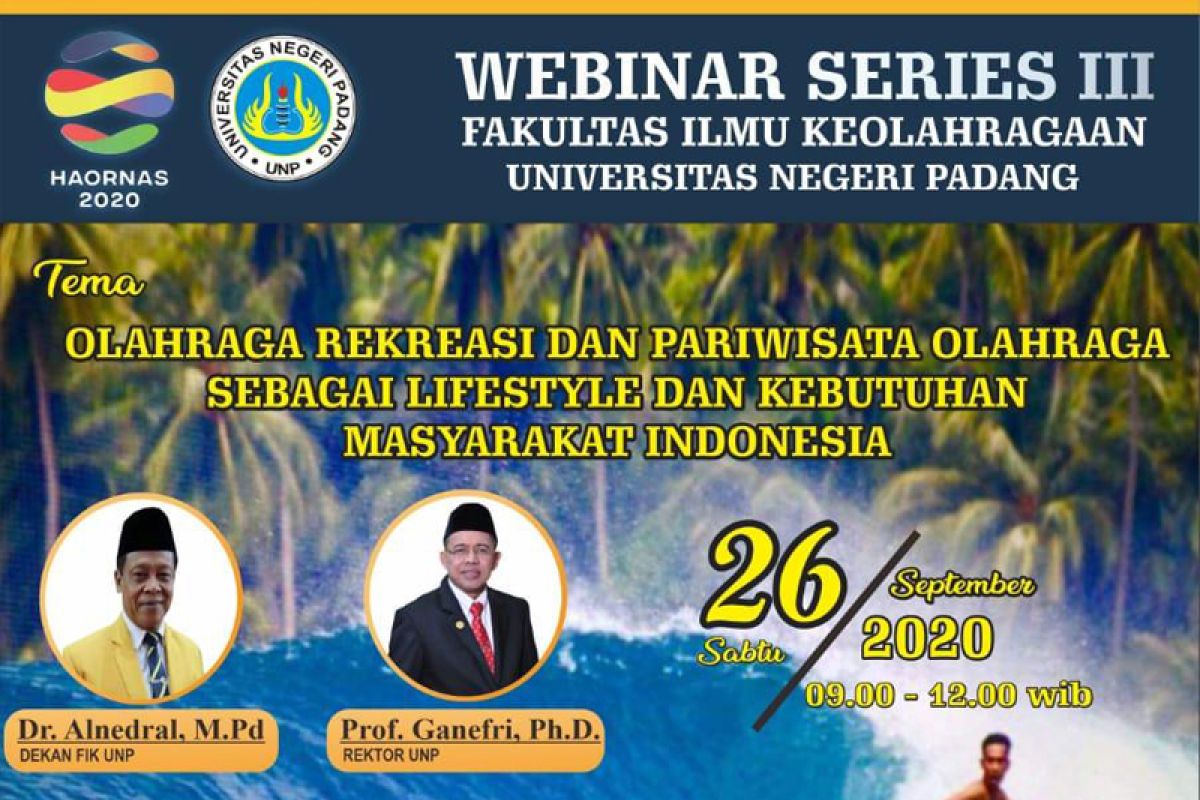 Fik Unp Rencanakan Gelar Webinar Nasional Series Iii Terbuka Untuk