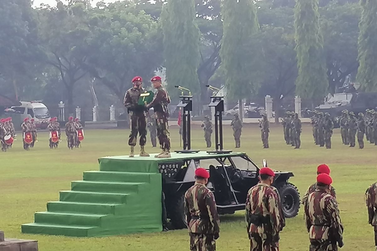 Brigjen TNI Mohamad Hasan resmi  jabat Danjen Kopassus