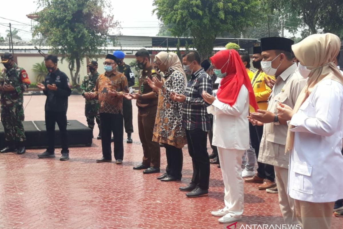 Parpol di Karawang deklarasi patuh protokol kesehatan tahapan Pilkada 2020