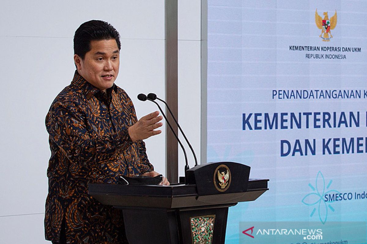 Menteri BUMN : RI jajaki kerja sama dengan beberapa produsen vaksin