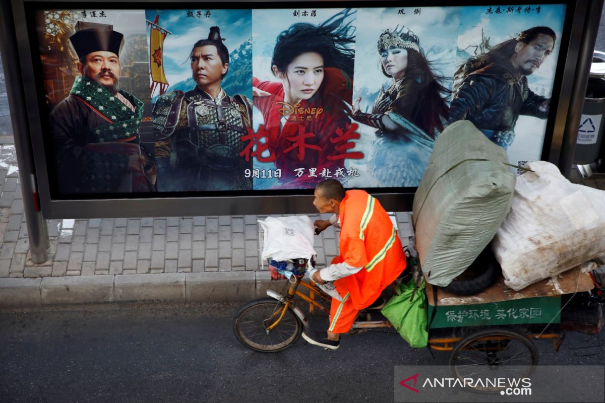 China larang media liput film "Mulan" setelah ada kecaman tentang Xinjiang