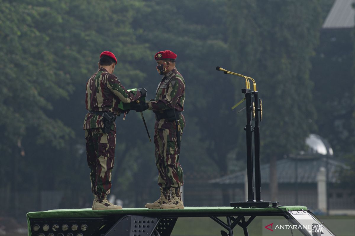 Brigjen TNI Mohamad Hasan resmi jabat Danjen Kopassus