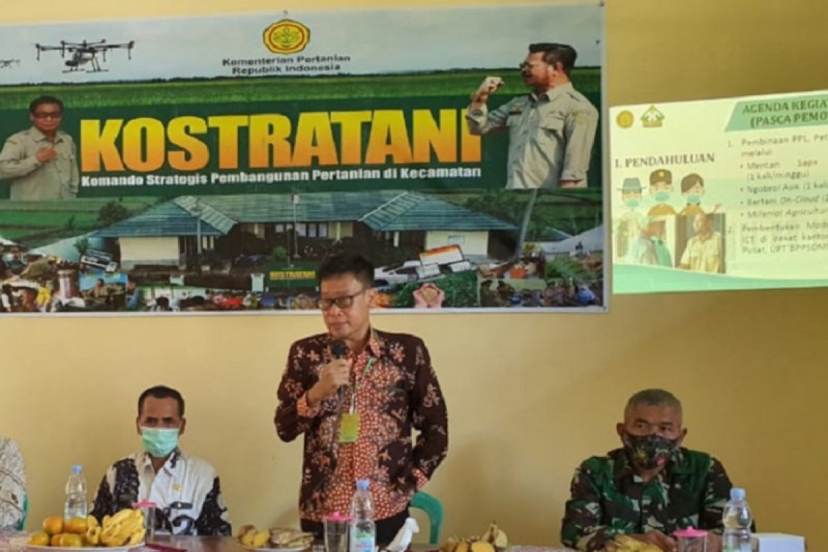 Kementan sebut Kostratani dorong produktivitas pertanian daerah