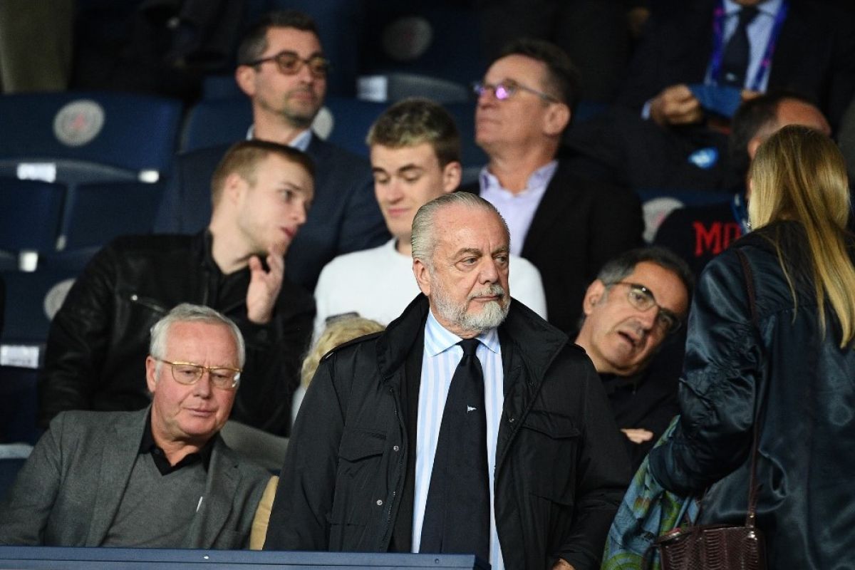 Presiden Napoli De Laurentiis  positif COVID-19