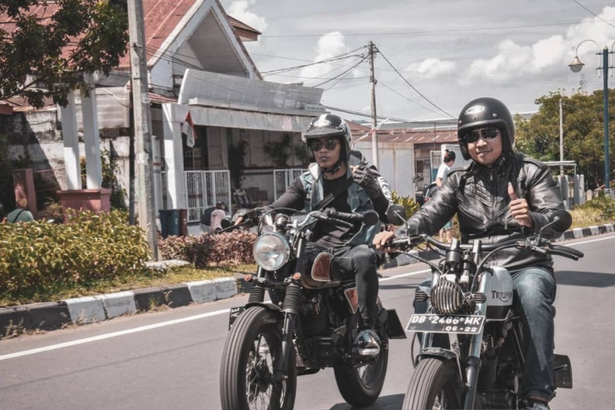 Silent rider north Celebes, komunitas aliran bebas peduli tren motor custom daerah