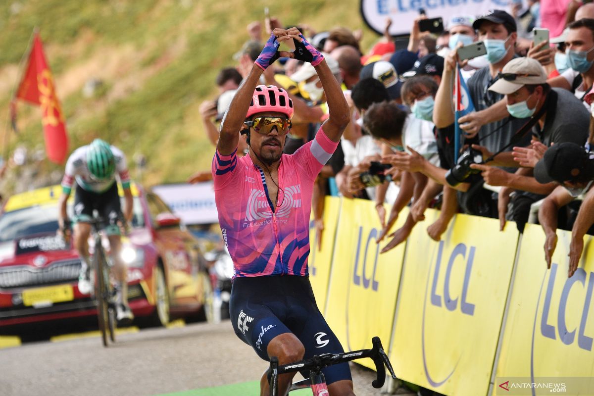 Dani Martinez catatkan kemenangan etape pertama di Tour de France