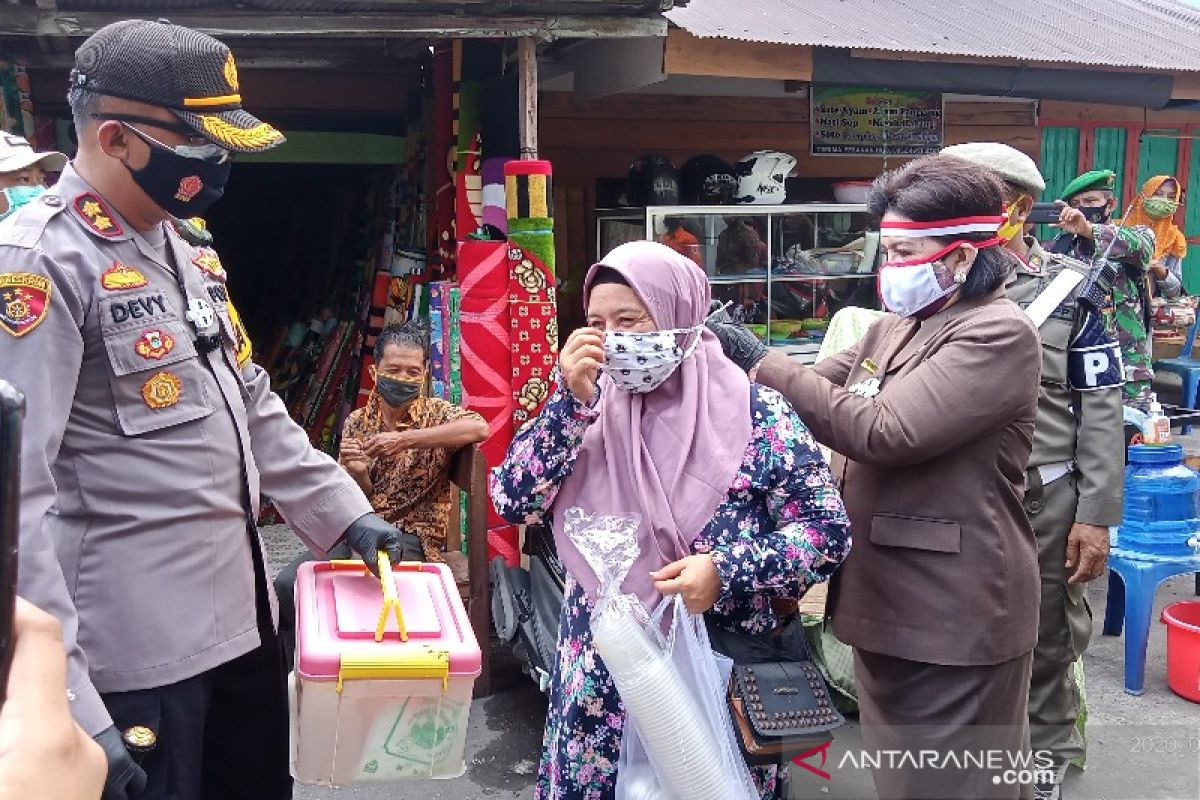 Kapolres Barsel : Masih banyak masyarakat tak gunakan masker