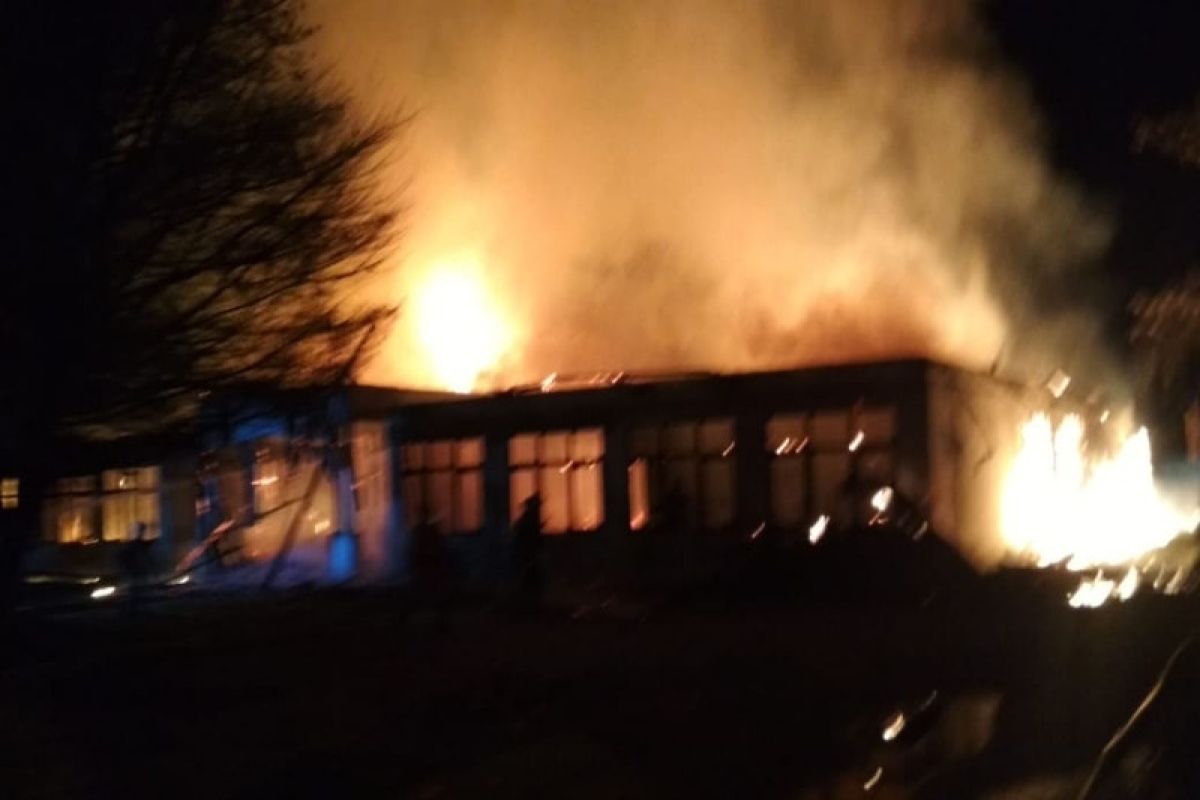 Gedung LPTQ Kalteng terbakar diduga akibat korsleting