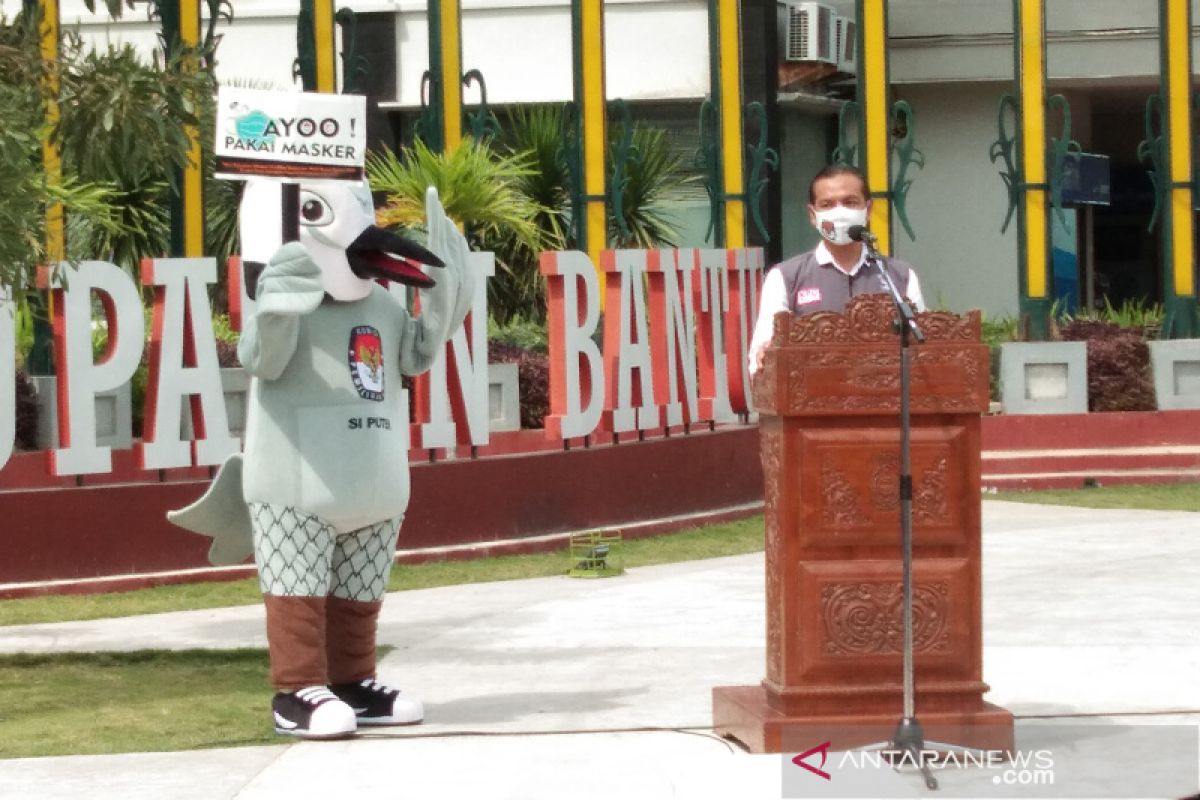 KPU Bantul: Pembagian masker bagian evaluasi pendaftaran paslon