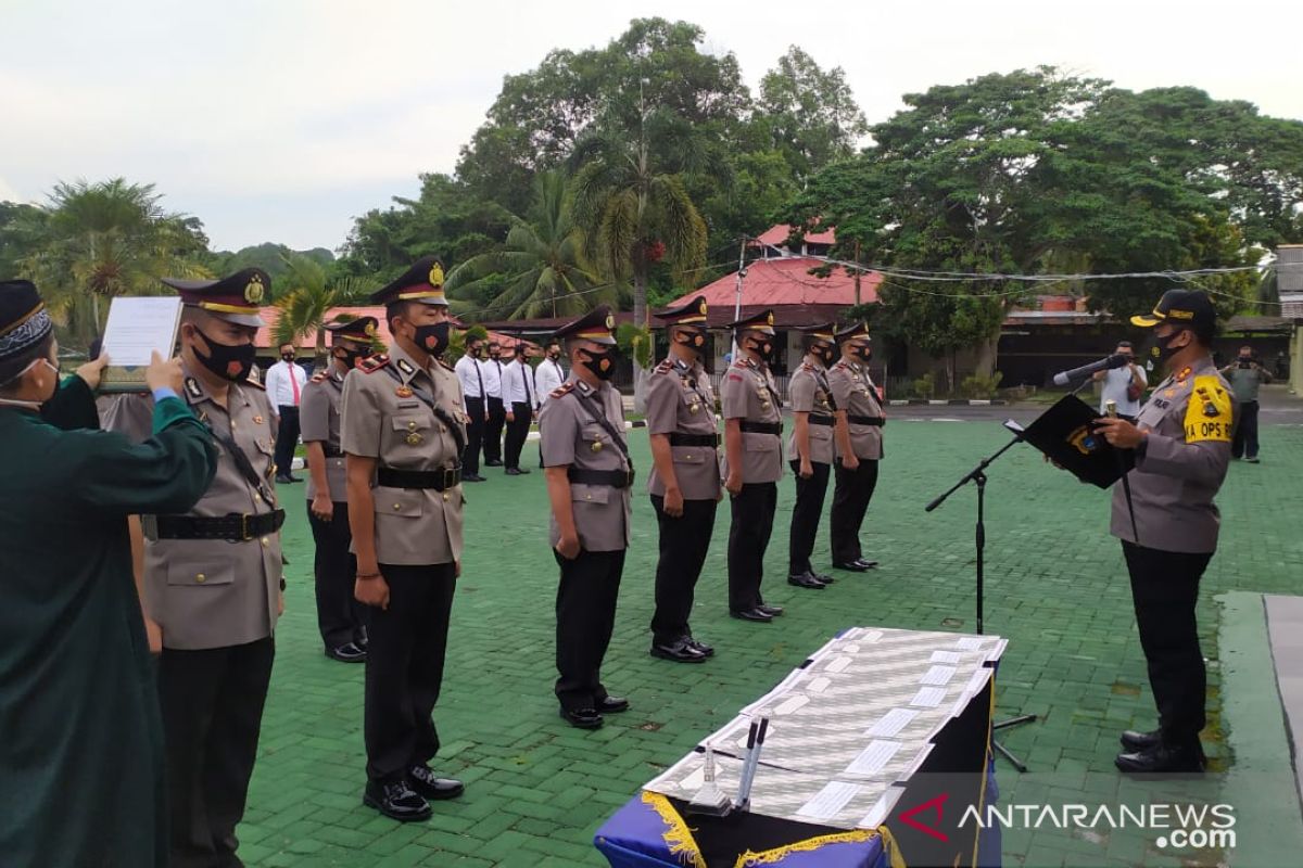 Kapolres Bangka lantik sejumlah perwira