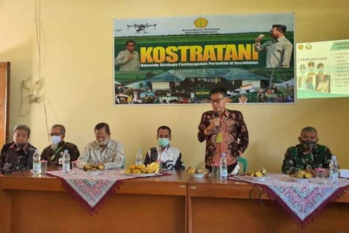 Kostratani menjadi pendorong produktivitas pertanian