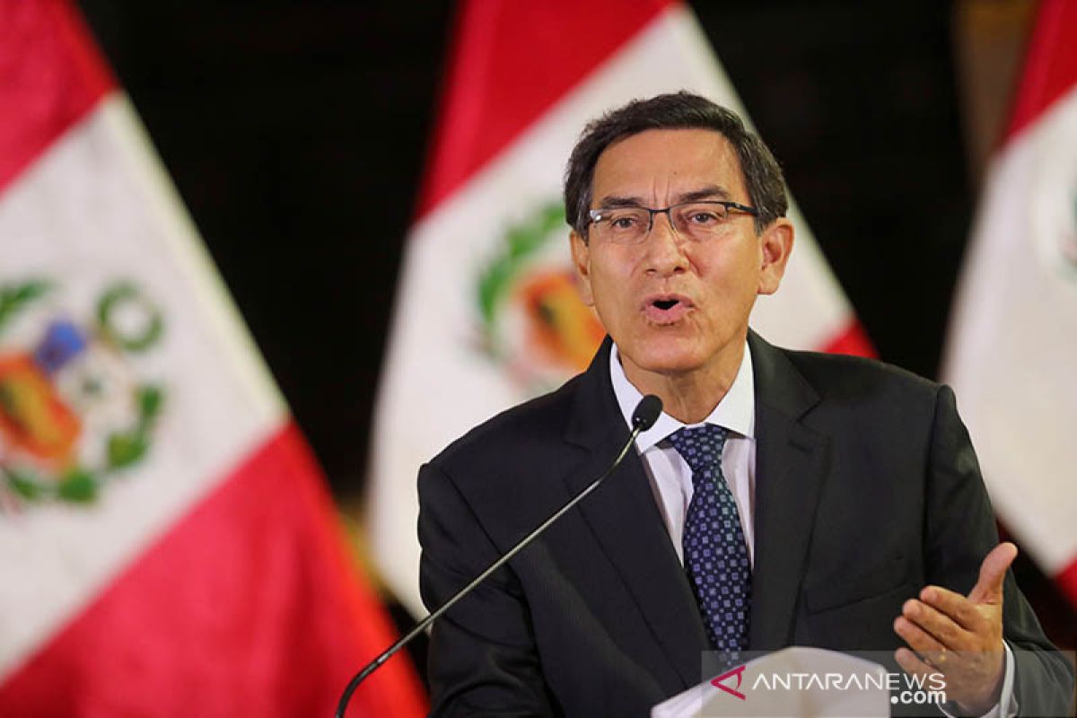 Kongres Peru lengserkan Presiden Vizcarra