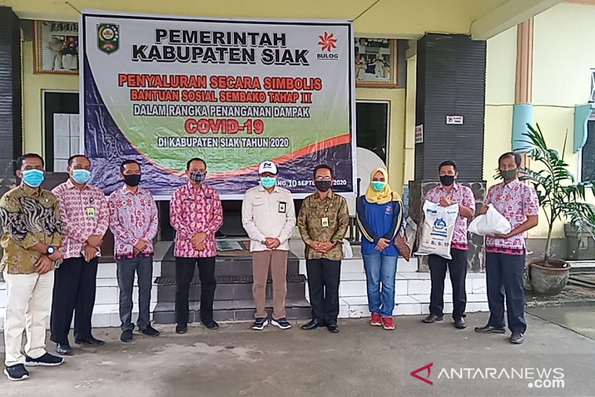 33.691 paket sembako Pemkab Siak tahap II disalurkan ke 14 kecamatan