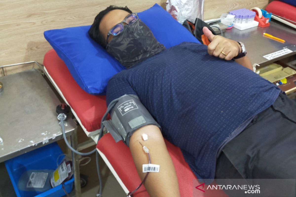 Sahabat donor darah Kota Palu siap sukseskan HUT PMI