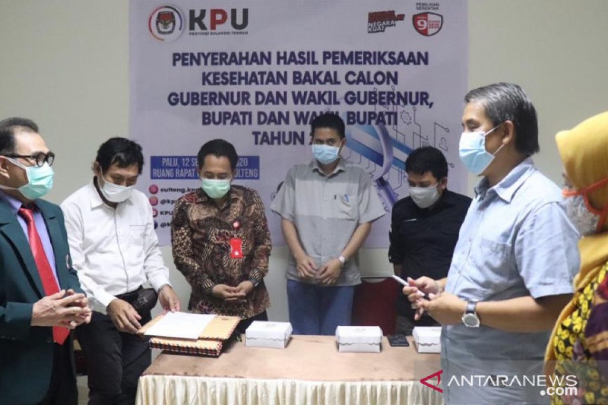 Bawaslu Sulteng beri tiga catatan terkait proses pemeriksaan kesehatan