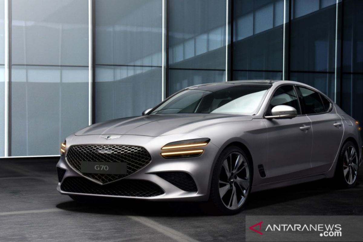 Hyundai Genesis G70 bersolek dengan wajah baru