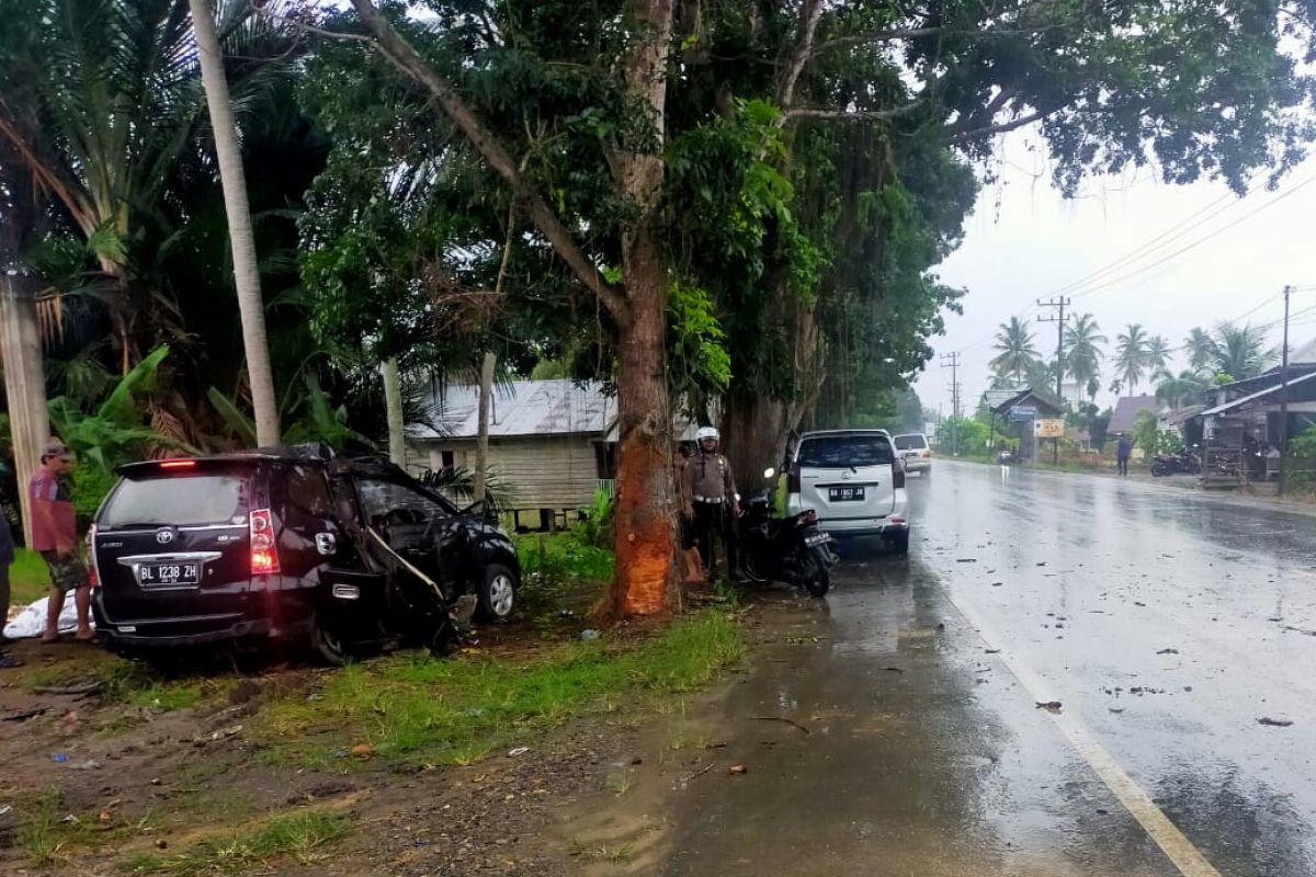 Laka lantas, dua penumpang Avanza di Aceh Utara meninggal dunia