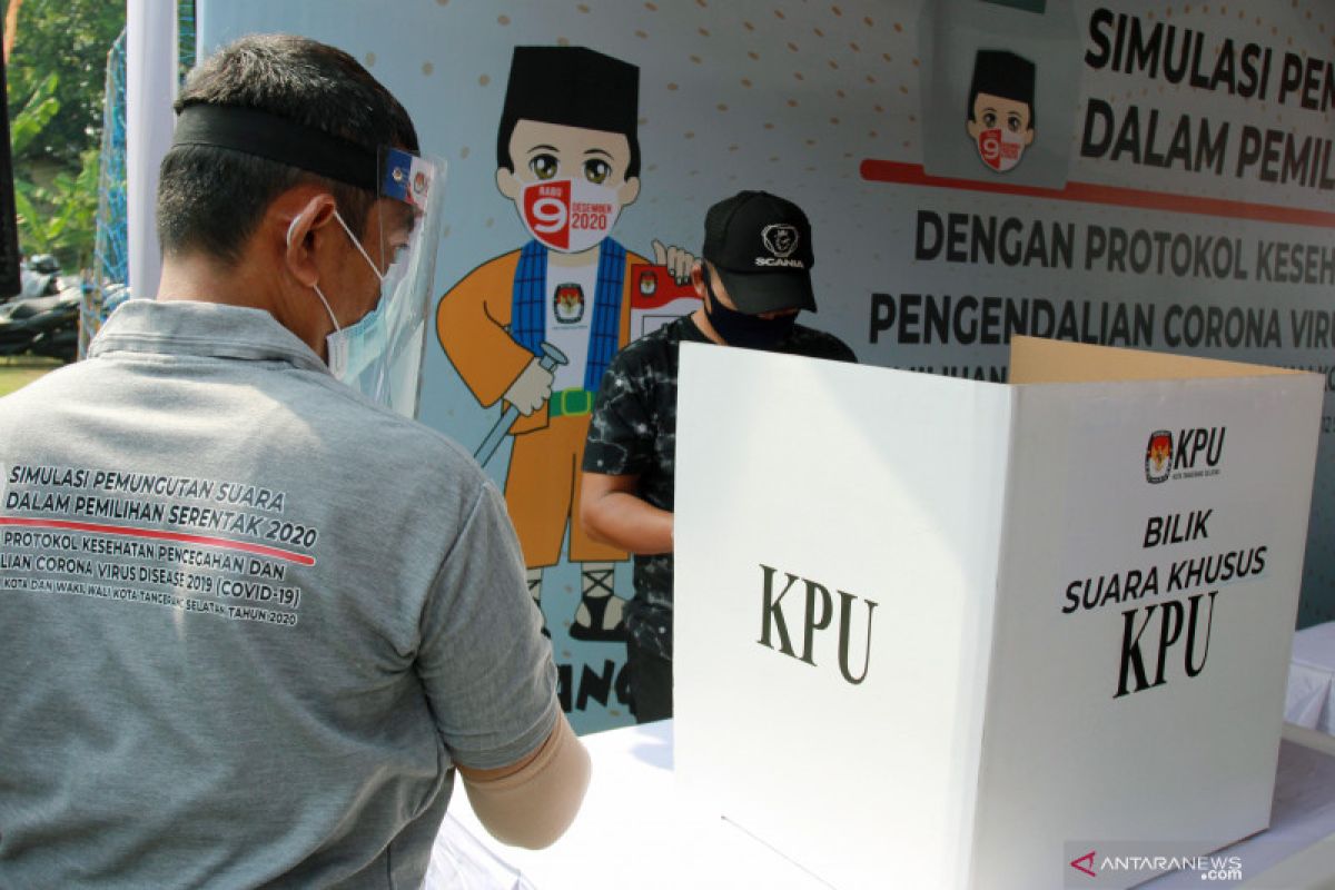 KPU siapkan 5.477 bilik suara antisipasi COVID-19 di Sumsel