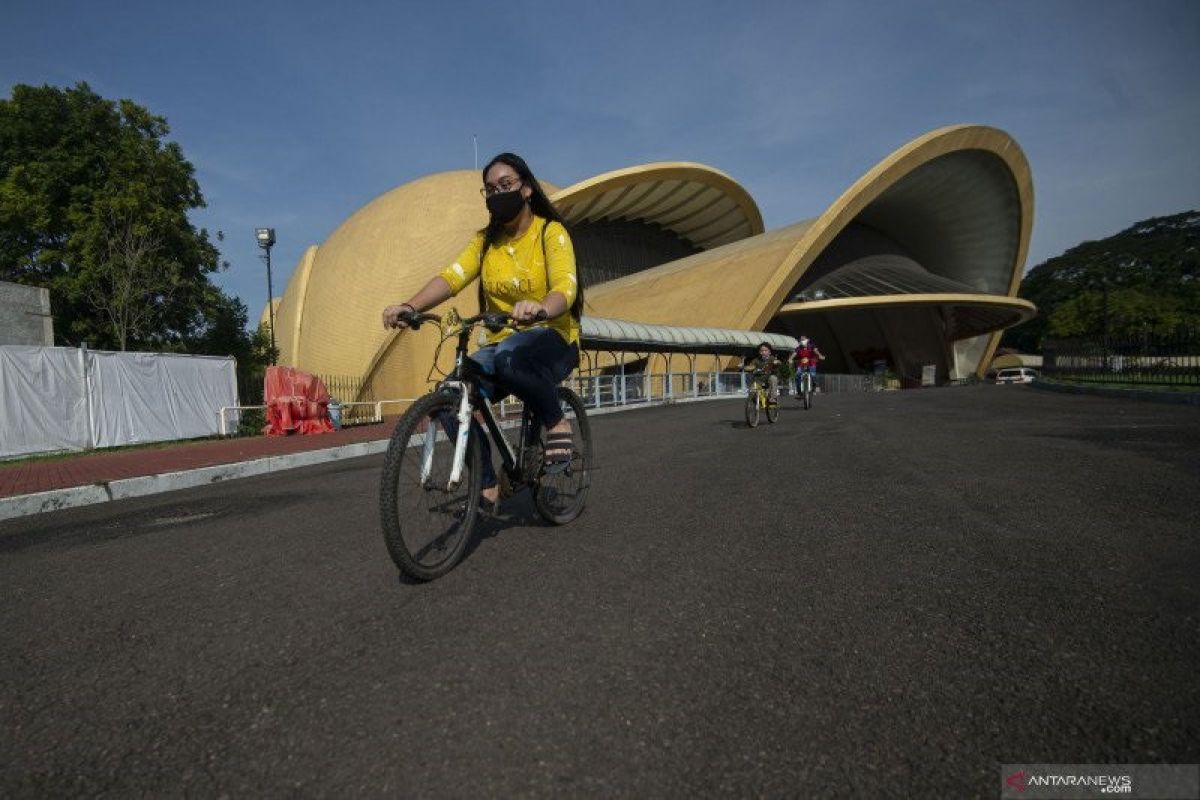 Jelang PSBB total, TMII dikunjungi sebanyak 3.000 lebih wisatawan