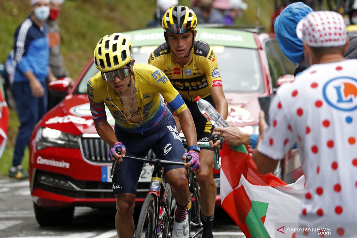 Perjuangan Higuita terhenti  di Tour de France akibat kecelakaan