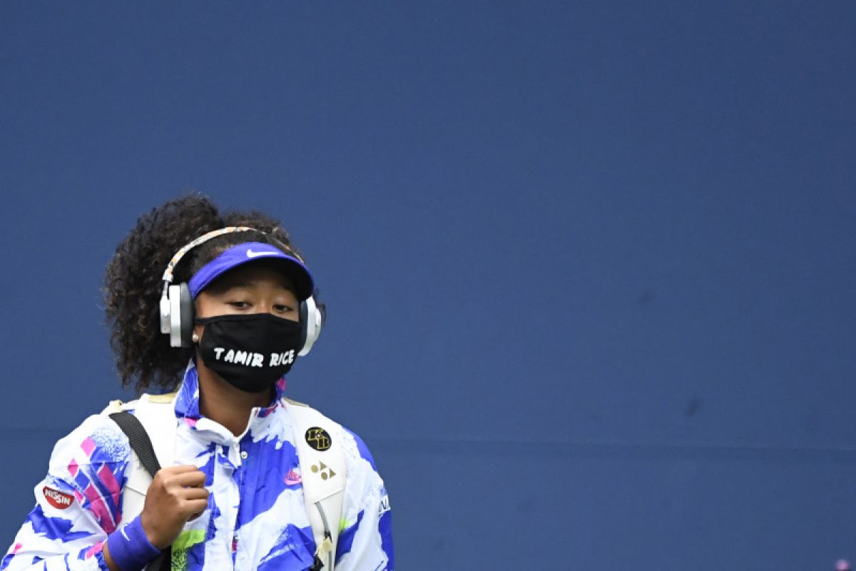 Tujuh nama di masker yang dikenakan Osaka