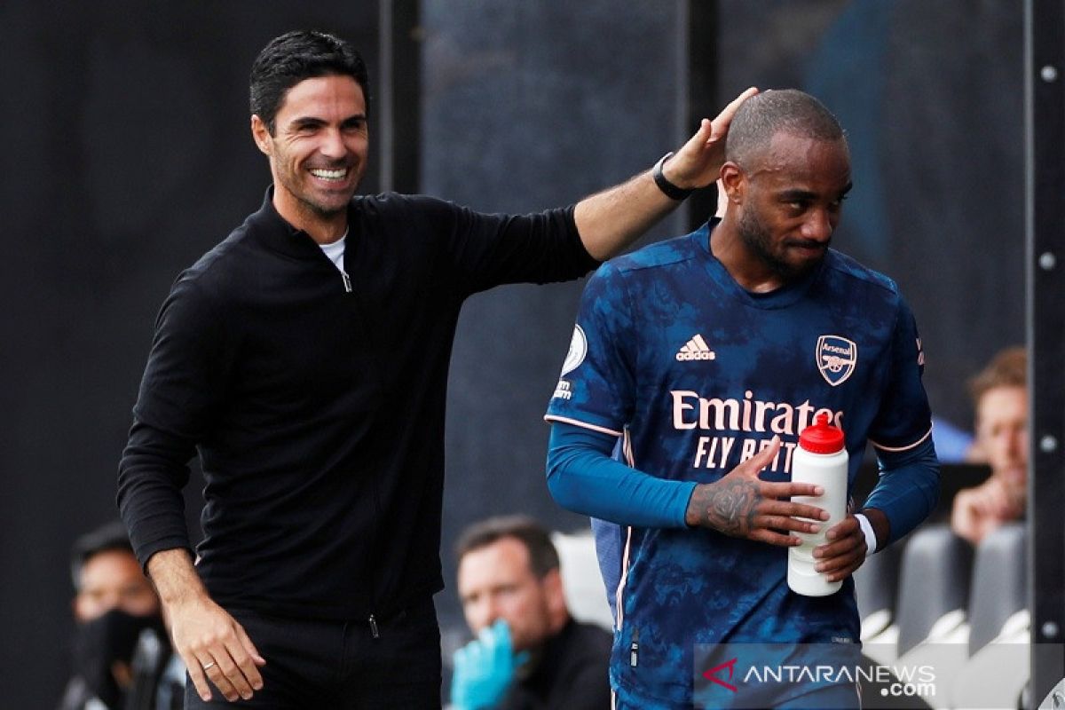 Alexandre  Lacazette tegaskan bahagia di Arsenal