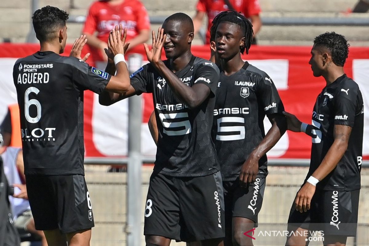 Rennes, Brest, Lens curi tiga poin atas lawan-lawannya