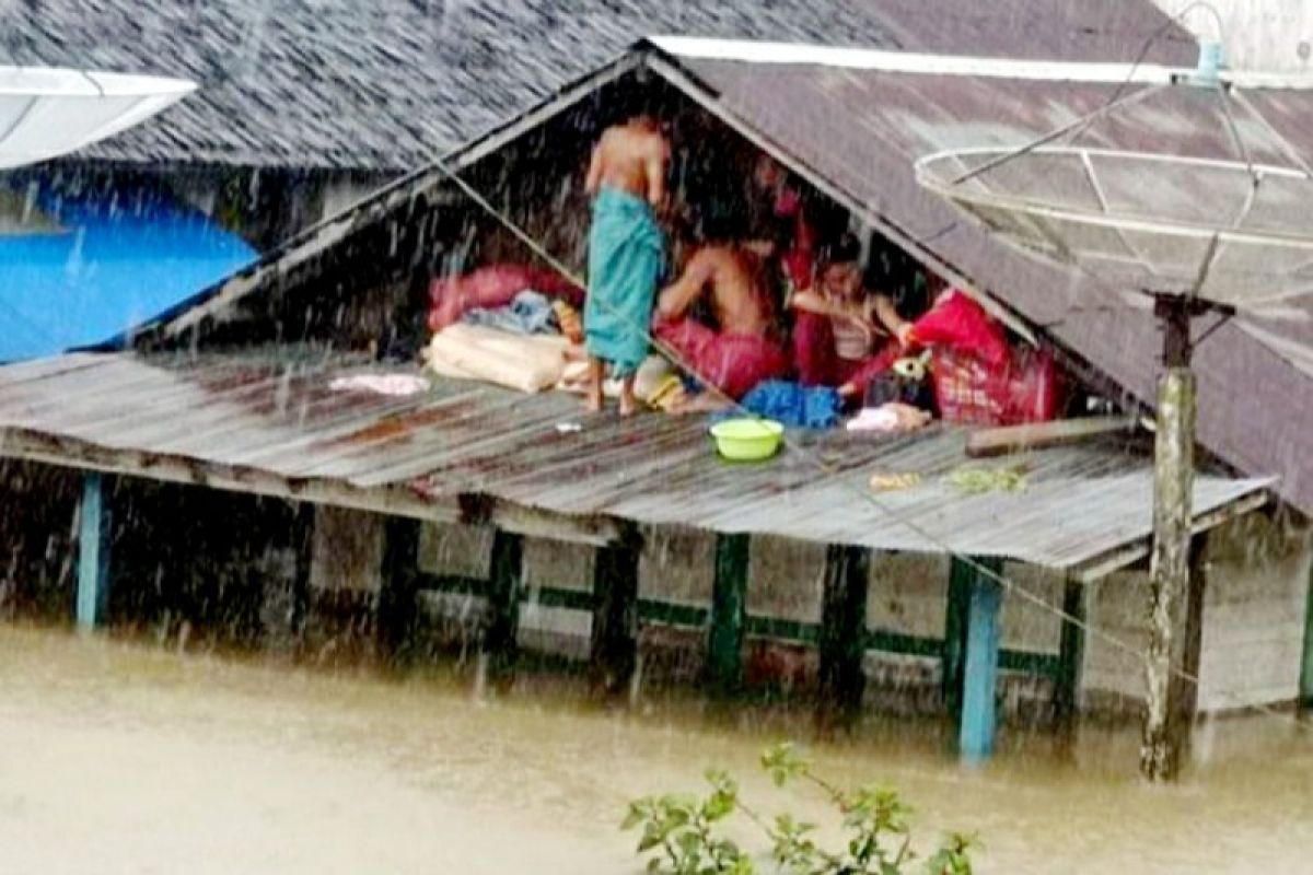 Wali Kota Bitung turun langsung bagikan bantuan kepada warga terdampak banjir
