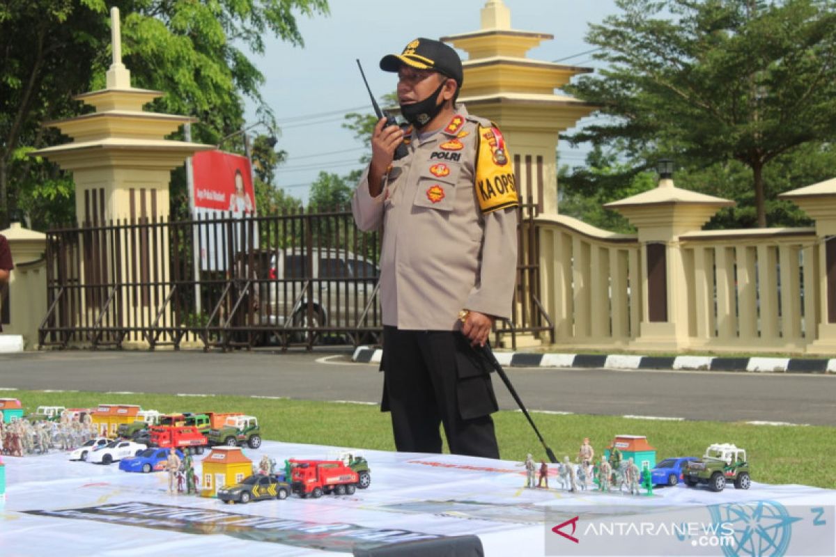 Polres OKU siapkan 462 personel  pengamanan Pilkada 2020