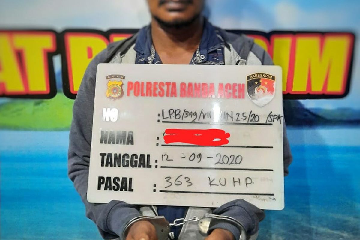 Dua pencuri telepon genggam diringkus polisi di Aceh Besar