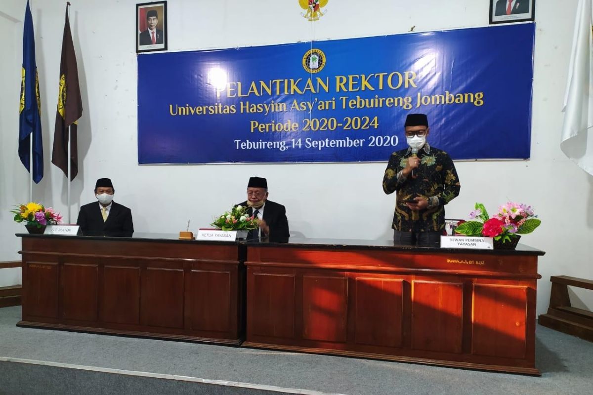 Profesor Haris Supratno jabat Rektor Universitas Hasyim Asy'ari Jombang