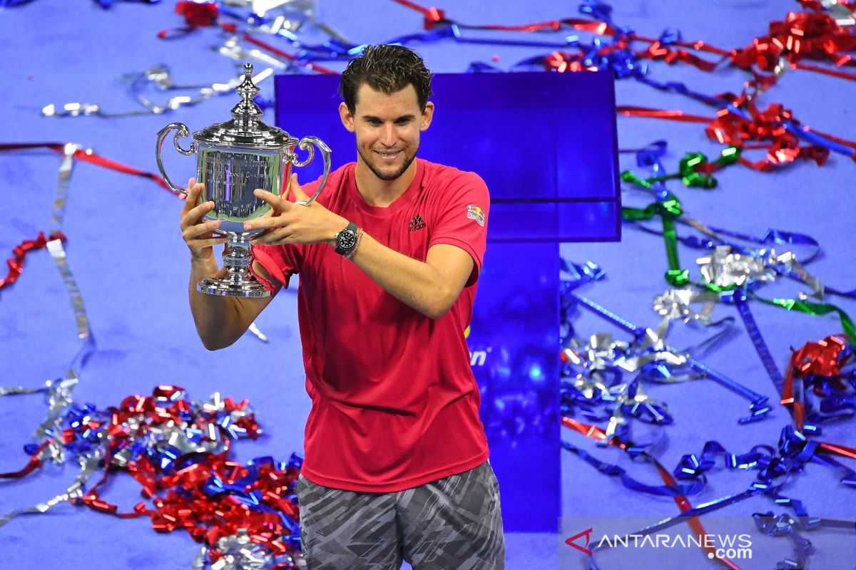 Thiem dobrak tiga besar penguasa Grand Slam untuk juarai US Open