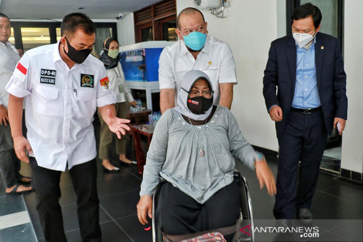 La Nyalla ajak anggota DPD advokasi hak penyandang disabilitas