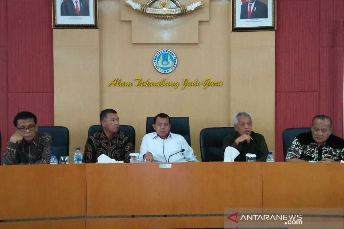 Pendaftaran balon rektor UNP periode 2020-2024 diperpanjang