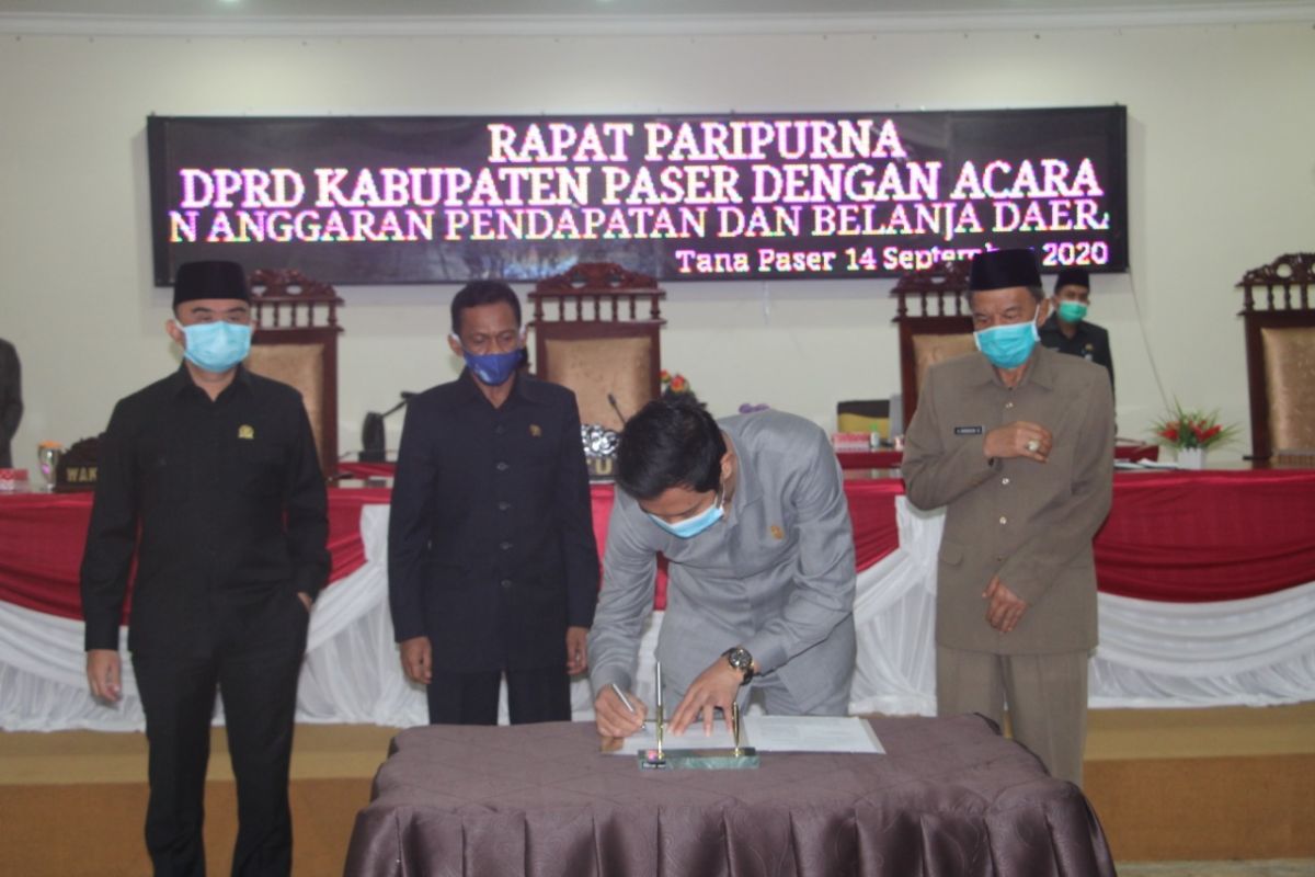 APBD-P Paser 2020 Ditetapkan Rp2,5 Triliun