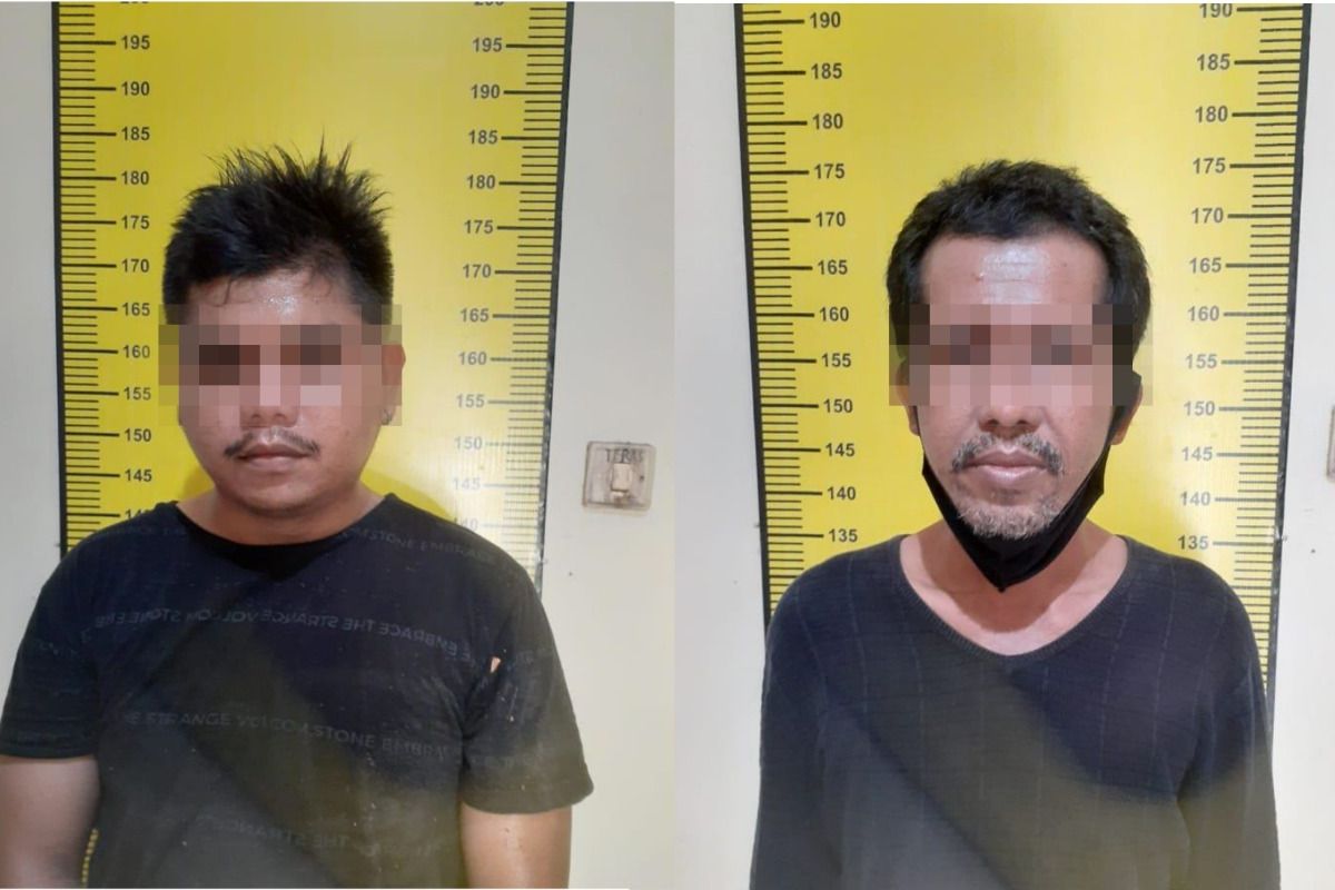 Satresnaskoba Polres Tabalong tangkap dua pelaku narkoba