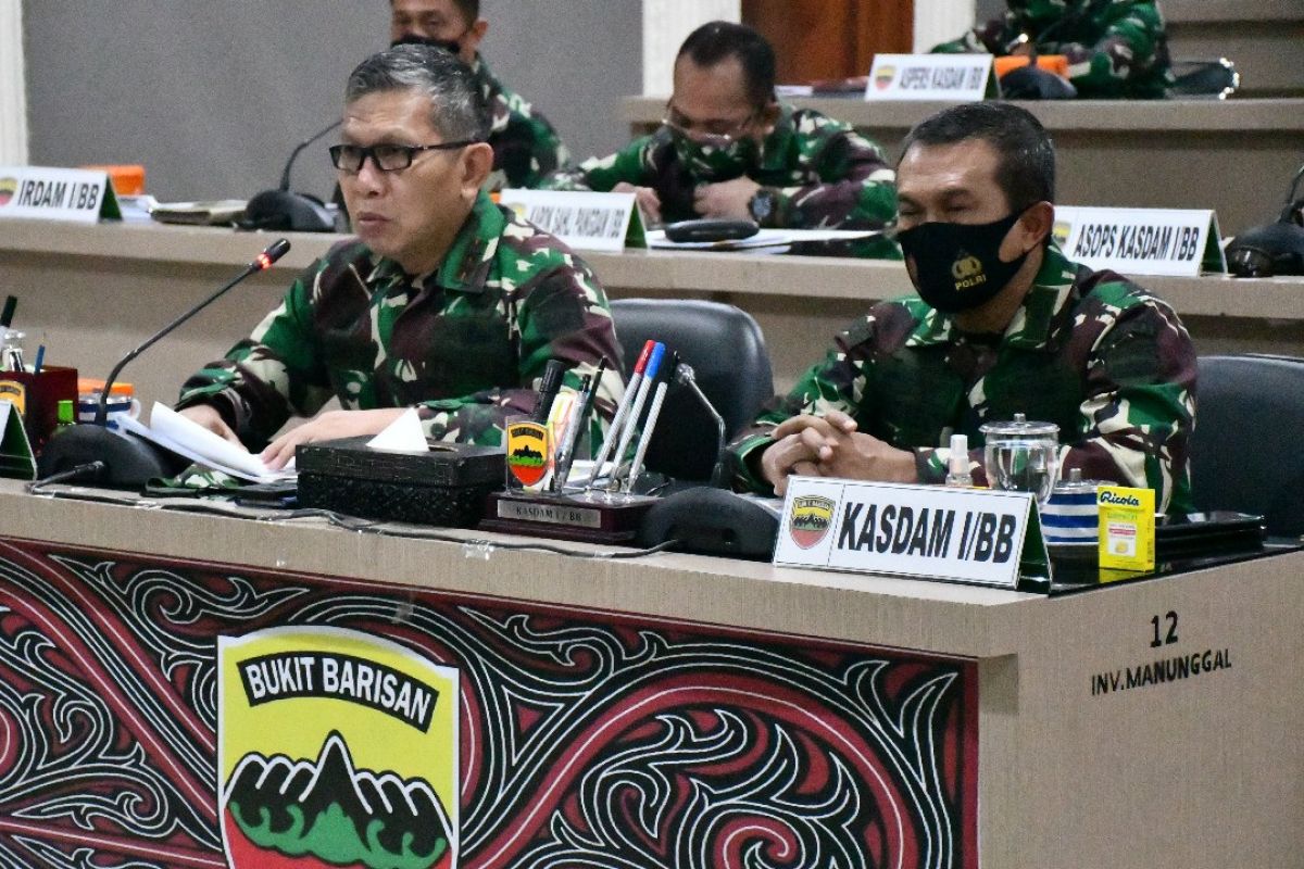 Kodam I Bukit Barisan siap laksanakan operasi penanganan COVID-19