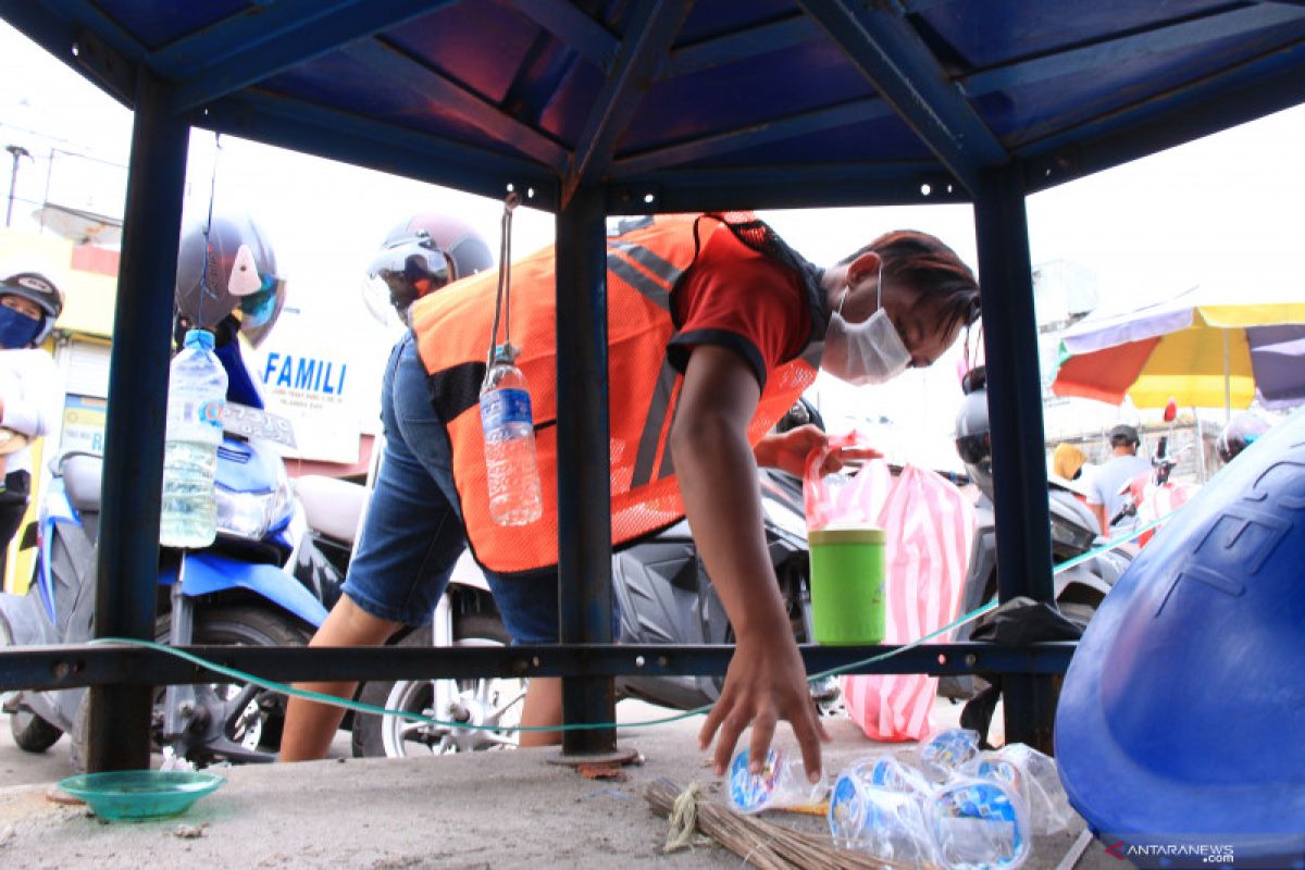 Ratusan warga Palangka Raya terjaring razia protokol kesehatan