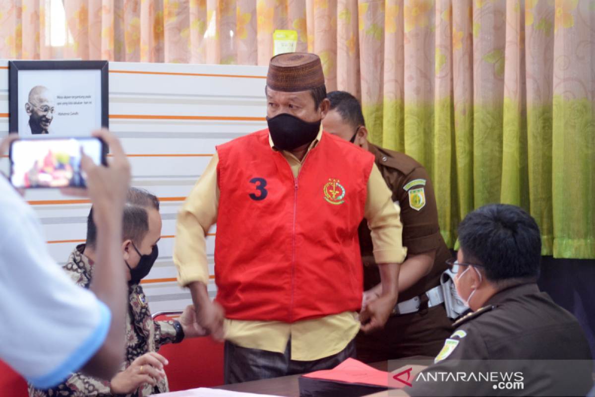 Mantan kades pelaku pungli Rp1,048 miliar resmi ditahan Kejari Gorontalo Utara