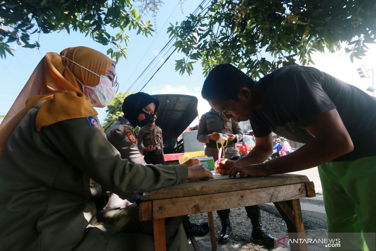 Polda Gorontalo gelar operasi yustisi penegakan protokol kesehatan