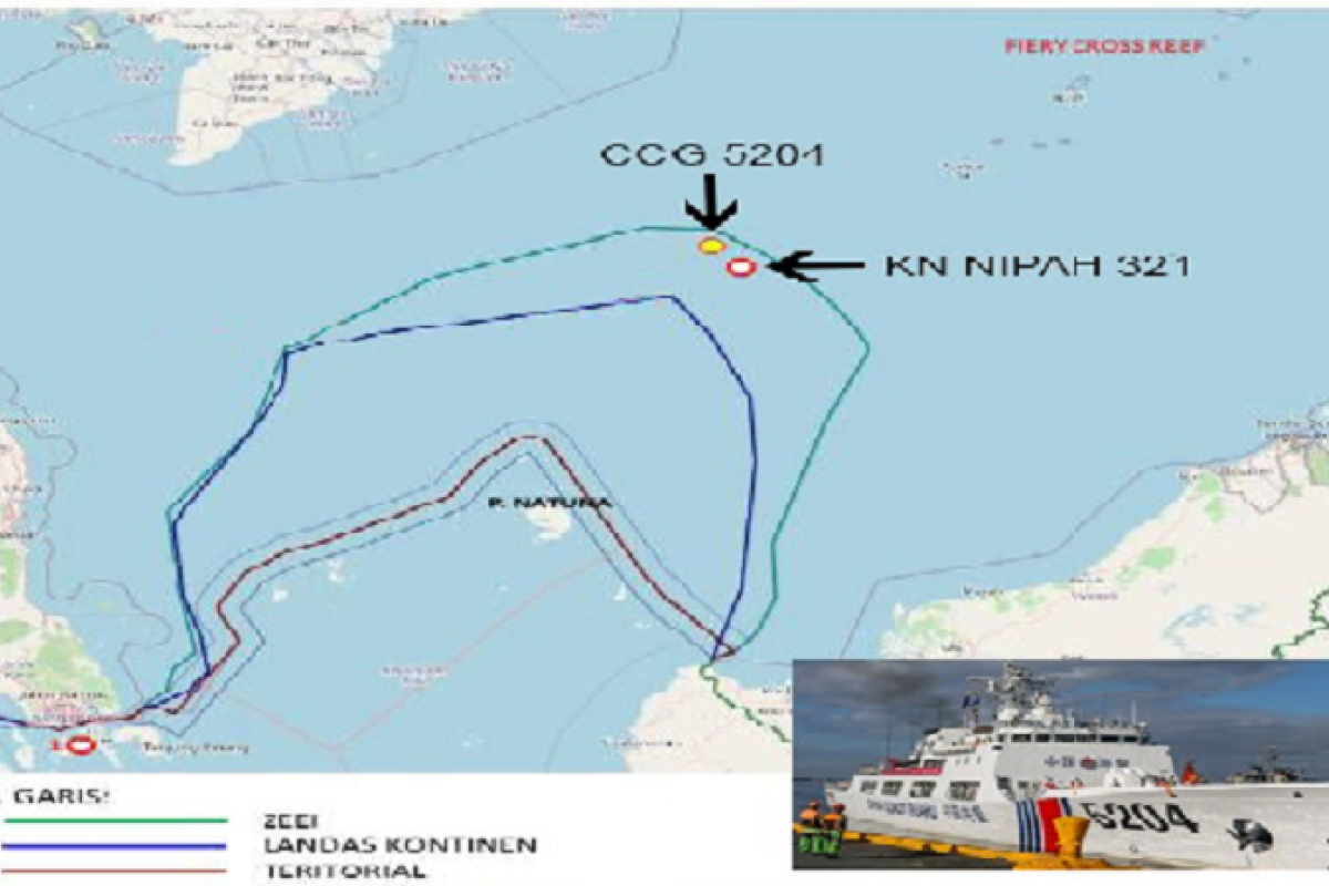 Kapal China di "ZEE" tidak berarti masuk wilayah  kedaulatan Indonesia