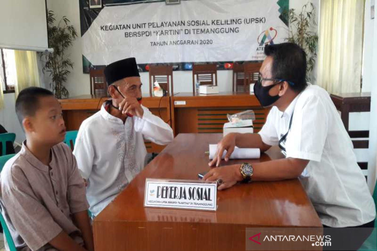 Layanan keliling Balai Rehabilitasi Sosial Kartini Temanggung sasar empat kecamatan