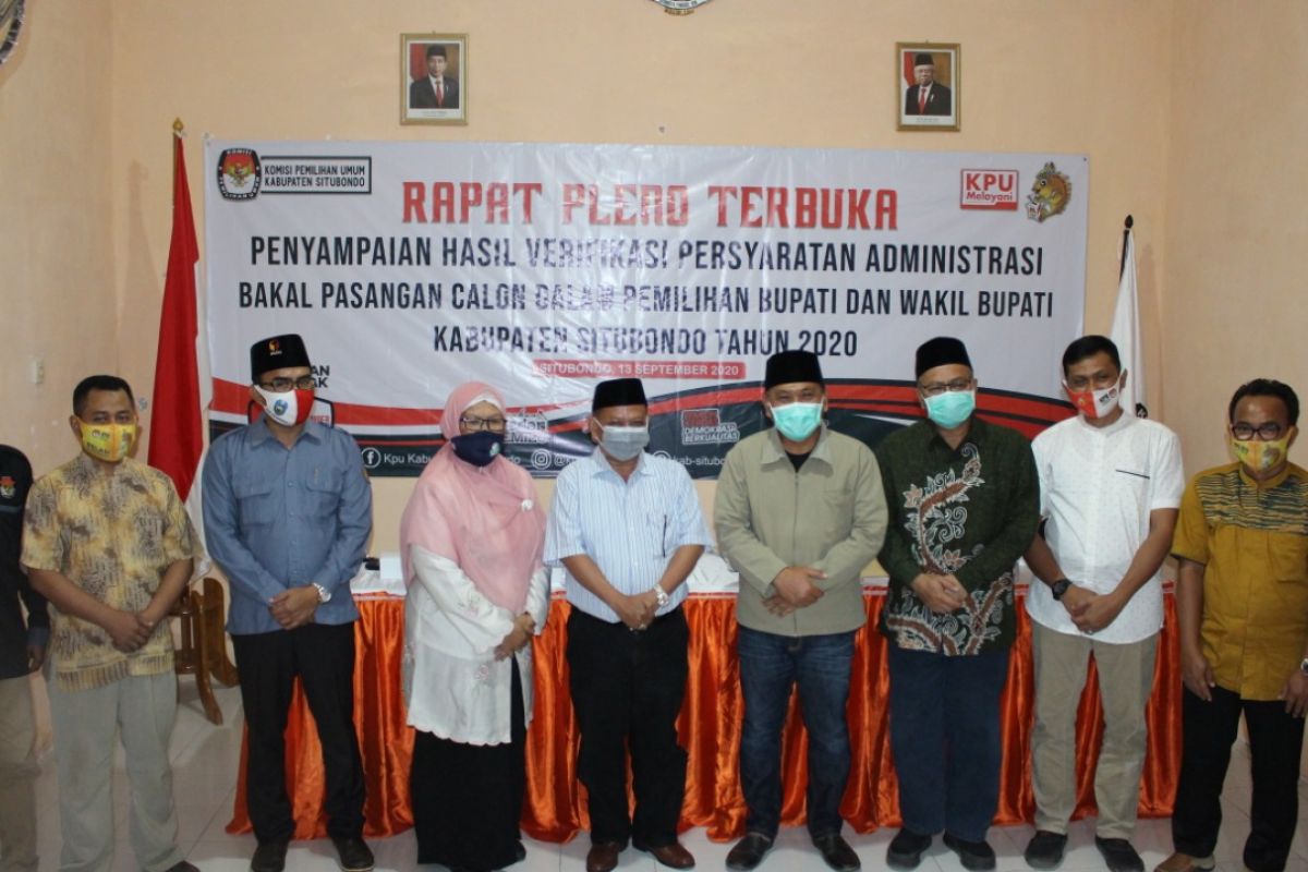 Pilkada Situbondo, dua bakal pasangan calon lolos pemeriksaan kesehatan