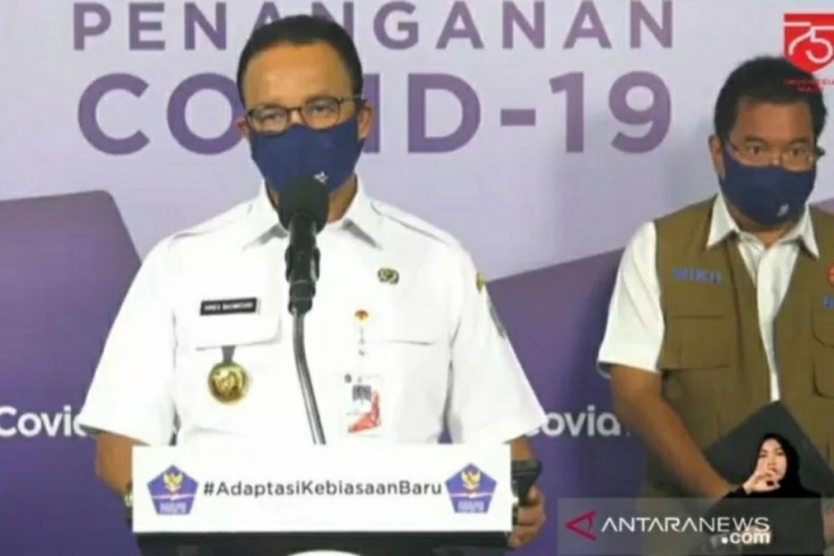 Anies: Kejadian Sekda DKI jadi pelajaran terkait COVID-19