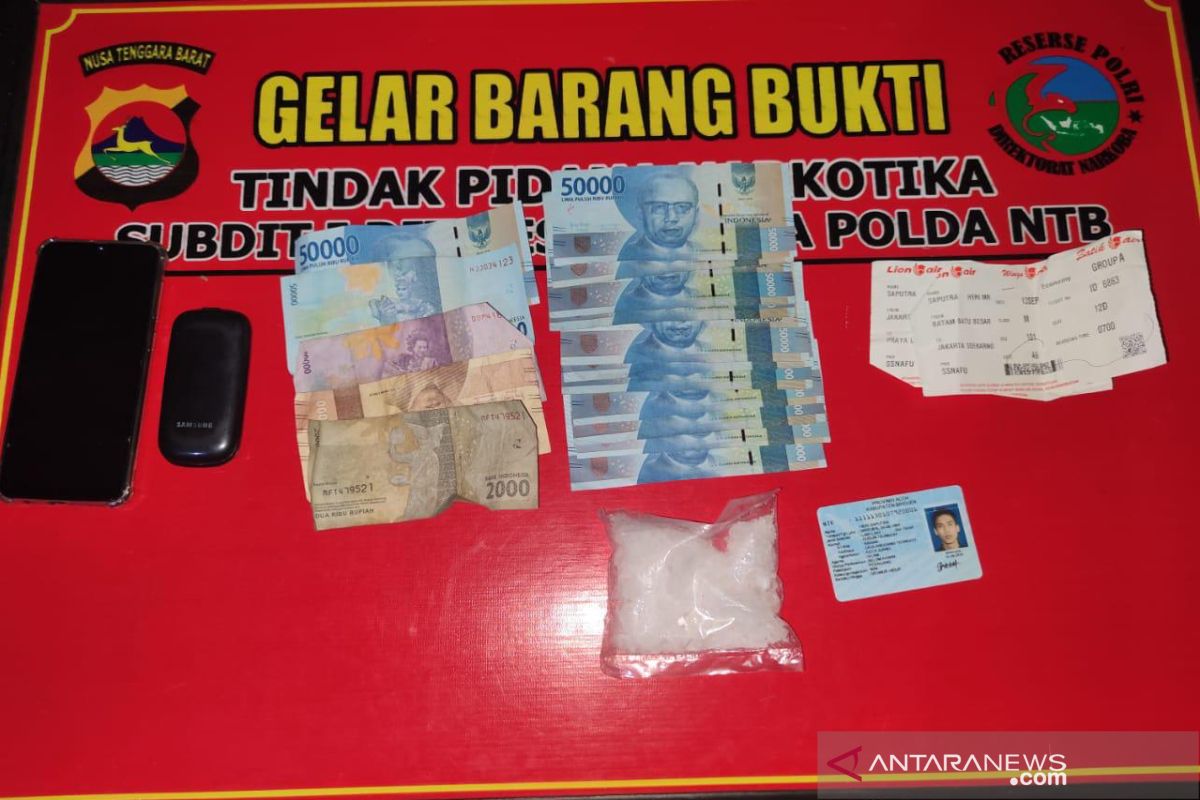 Polda NTB tangkap penyelundup sabu-sabu dari Aceh