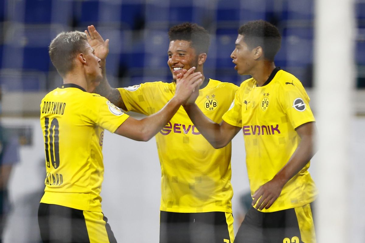 Sancho buka pesta gol Dortmund ke gawang MSV Duisburg