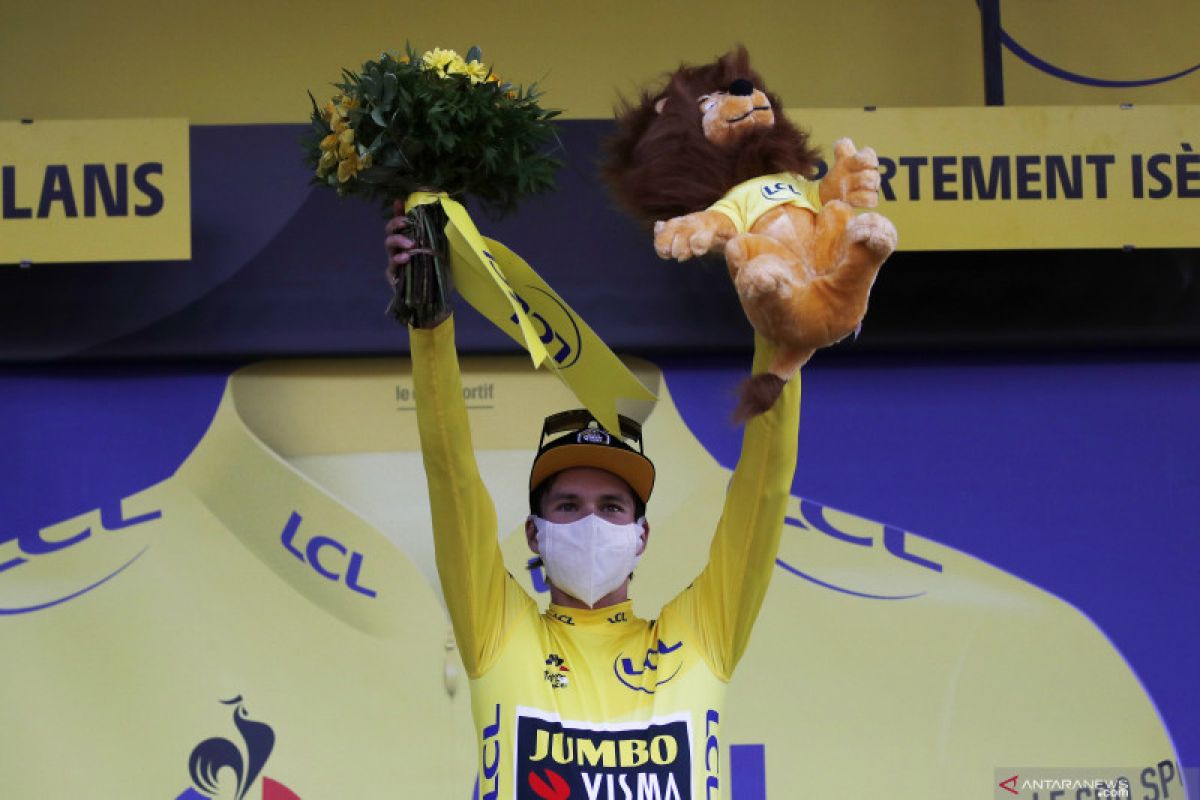 Berikut klasemen sementara Tour de France setelah etape ke-16