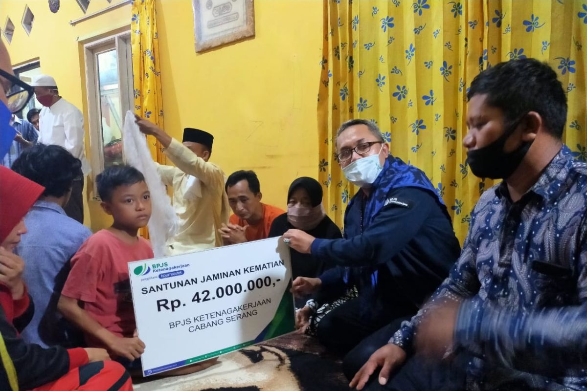 BPJAMSOSTEK Serang responi cepat meninggalnya Panwascam Cikeusik Ade Fajri Hakim